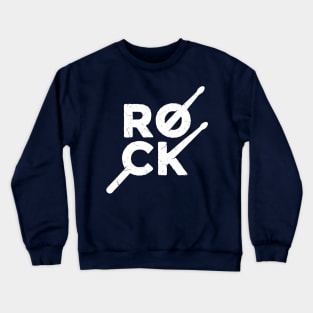 Rock Music Design Crewneck Sweatshirt